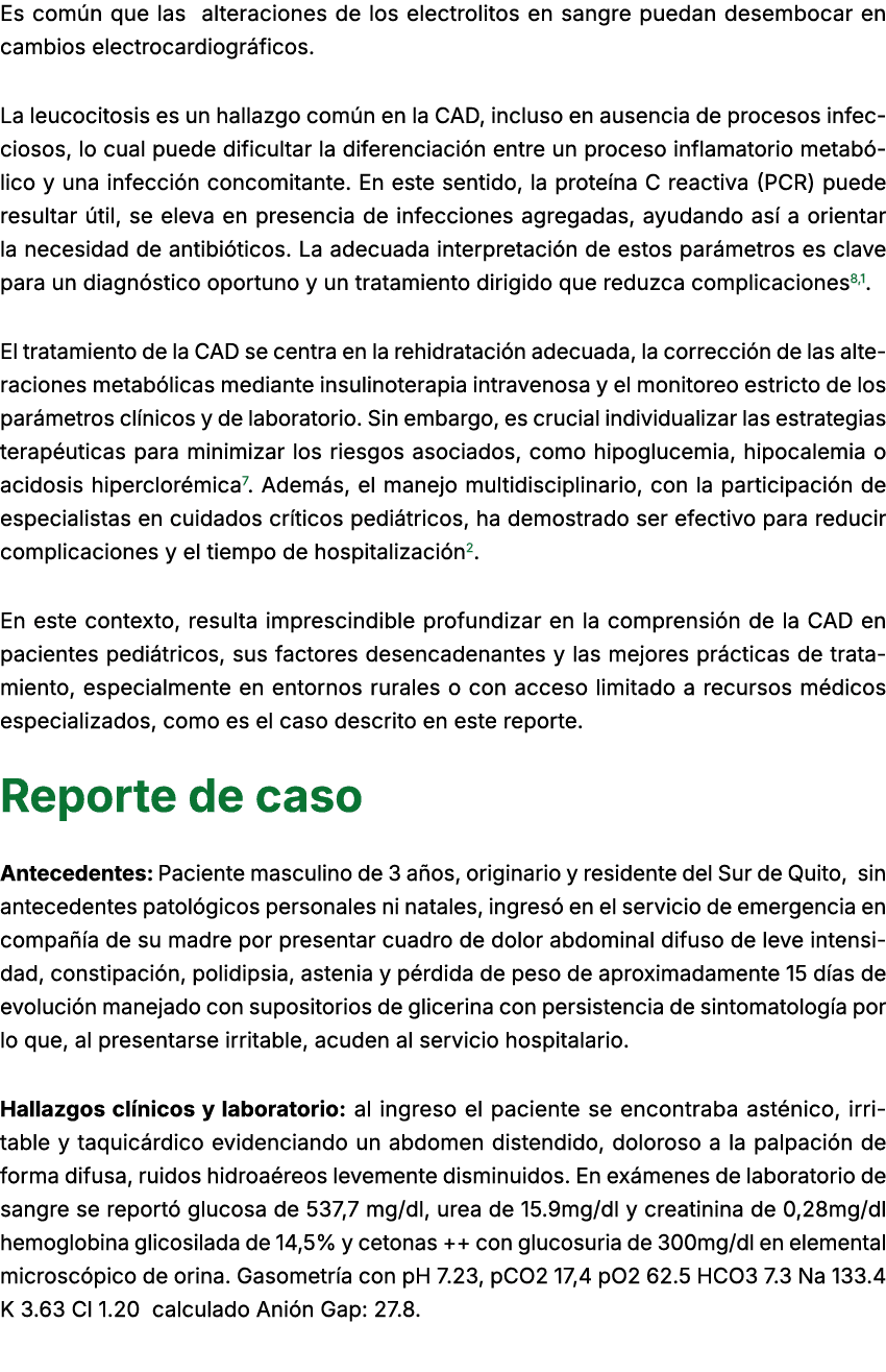 Es com n que las alteraciones de los electrolitos en sangre puedan desembocar en cambios electrocardiogr ficos. La le...