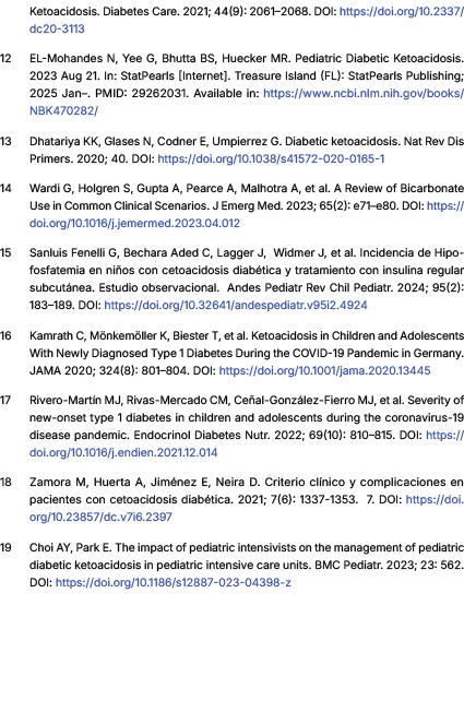 Ketoacidosis. Diabetes Care. 2021; 44(9): 2061–2068. DOI: https://doi.org/10.2337/dc20 3113 ﻿ ﻿EL Mohandes N, Yee G, ...