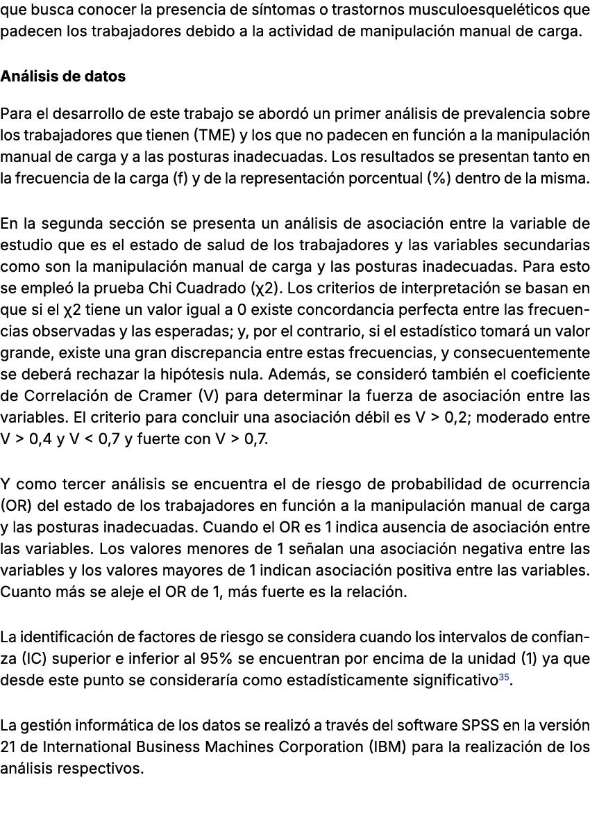 que busca conocer la presencia de s ntomas o trastornos musculoesquel ticos que padecen los trabajadores debido a la ...